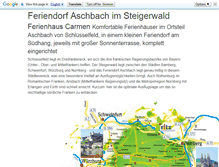 Tablet Screenshot of feriendorf-aschbach.de